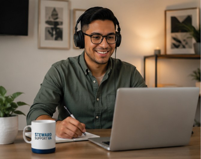 Steward Support dedicated bilingual virtual assistant for the Elevate package